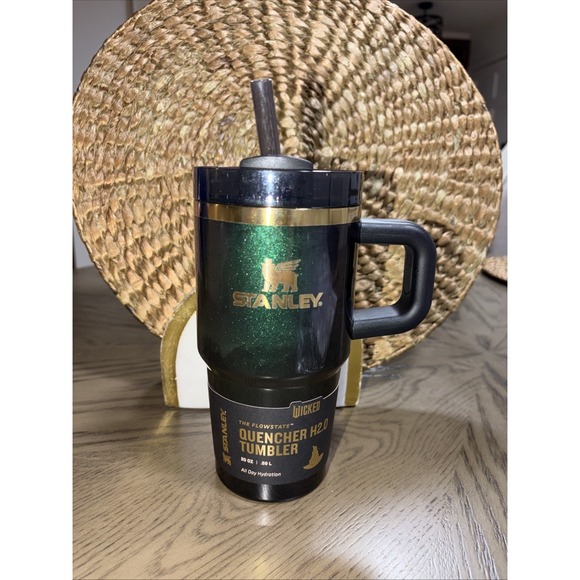 Stanley Other - Stanley x Wicked For Good Elphaba 20oz FlowState Quencher Tumbler- BRAND NEW!